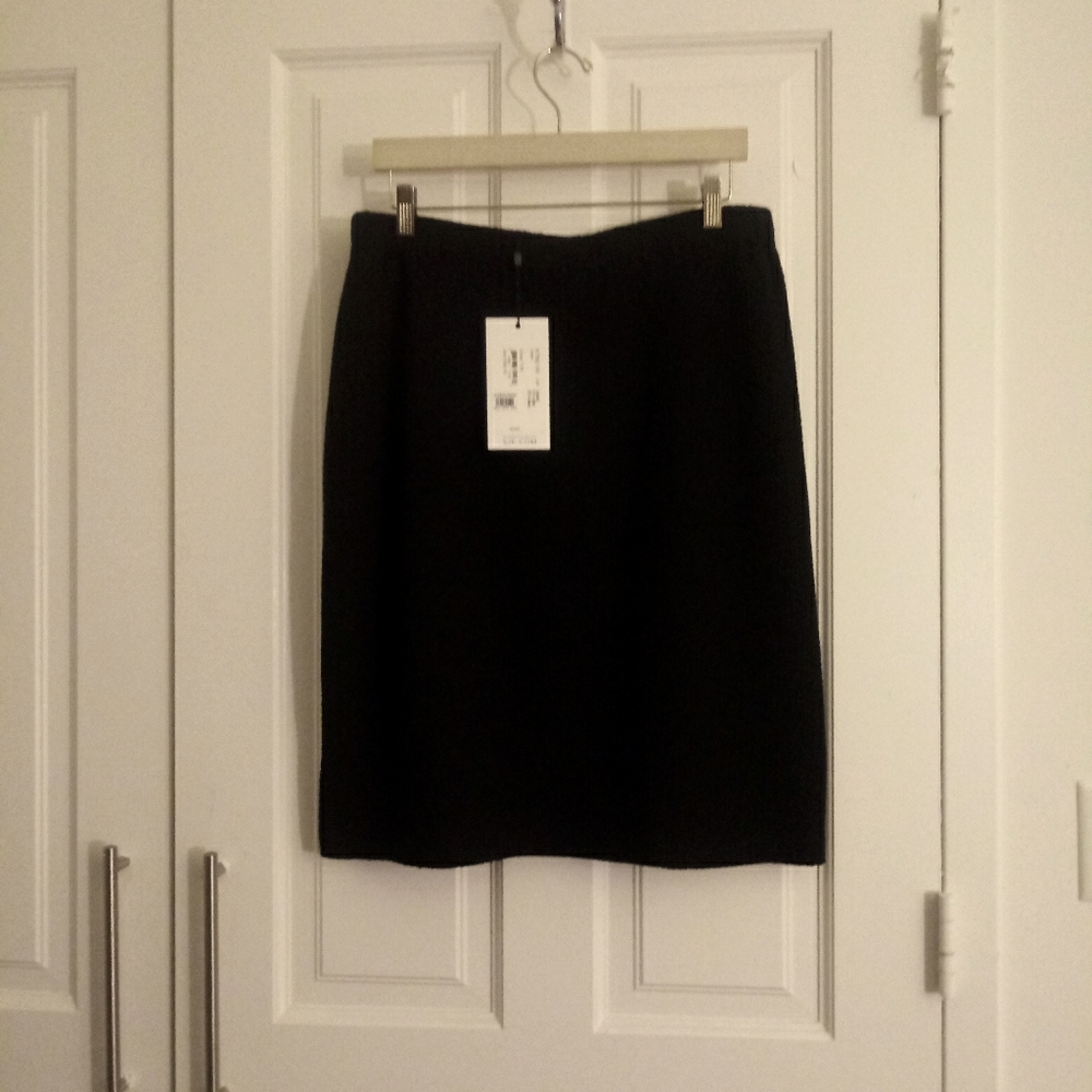 St. John Caviar Knit Skirt